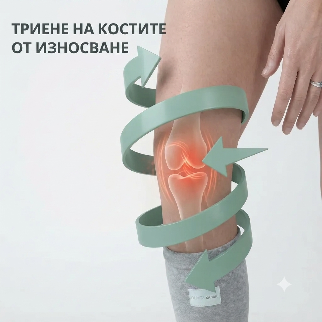 OliVita Bambu Компресионен ръкав за коляно